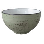 Schaal rond 12,4 cm / 40 cl Rustic lichtgroen