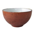Schaaltje rond diep 11 cm Rustic terracotta