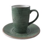 Beker 28 cl Rustic donkergroen
