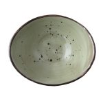 Schaal salsa diep 14 cm Rustic lichtgroen