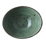 Schaal salsa diep 18 cm Rustic donkergroen