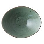 Schaal salsa diep 22 cm Rustic donkergroen