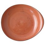 Schaal coup ovaal 32,5x23,5 cm Rustic terracotta