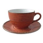 Cappucinokop 30 cl Rustic terracotta