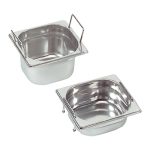 GN bak RVS 1/3GN-100 m/grepen