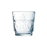 Funny flowers tumbler 25 cl set 36