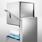 Ecomax by Hobart doorschuifvaatwasmachine ECO-H604B-S met waterontharder vaatwassers - Afbeelding 3