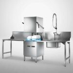 Ecomax by Hobart doorschuifvaatwasmachine ECO-H604B-S met waterontharder vaatwassers - Afbeelding 2